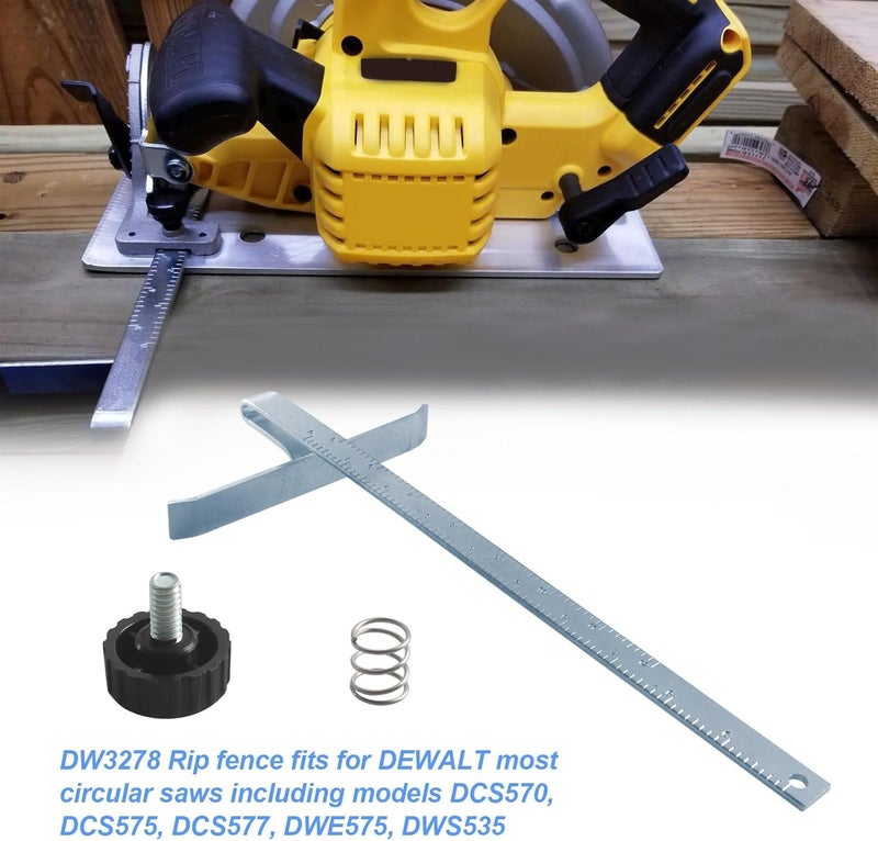 GEAIN DW3278 Circular Saw Rip Fence For DEWALT DCS570P1 DCS570B DCS575T2-AR Circular Saw - Image 3